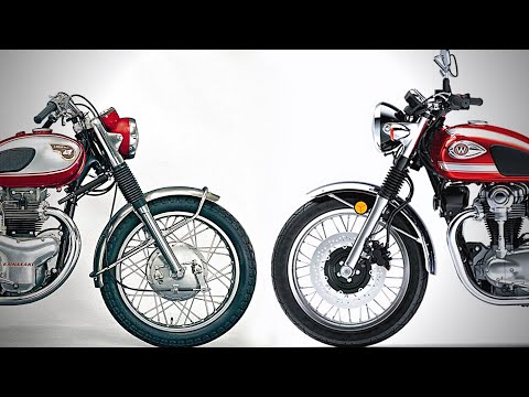 Video Retro Motorcycles vs the Classic Motorcycles they're... - youtube