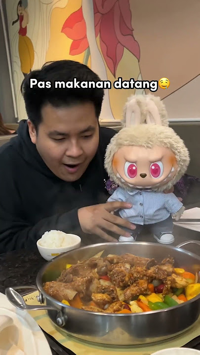 BEGINILAH EKSPRESI LABUBU SAAT KELAPARAN & KEKENYANGAN🤤😵‍💫❤️ #labubu #popmart #popmartglobal