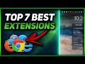 Top 7 BEST Browser Extensions 2023