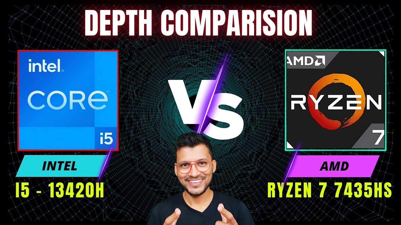 Intel Core i5 13th Gen Vs AMD Ryzen 7 7435HS - In Depth Comparison 🔥🔥 ...