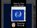CorelDRAW Simple Design Tutorial | Easy Graphics #Shorts