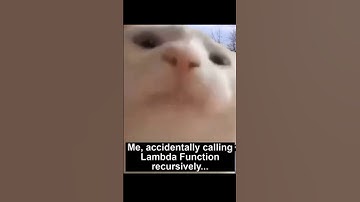 When I call AWS Lambda recursively 😱#coding #aws #programmer #developer #awslambda #funny #shorts