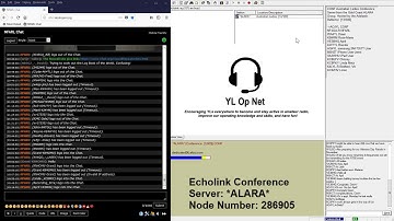 YL OP NET 08/23/2018 ALARA Conference Server Echolink