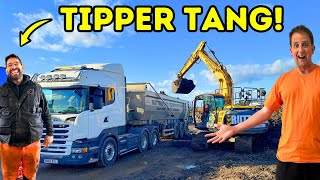 SHAUN SELLING UP TO BECOME A V8 TIPPER DRIVER? | VOLVO UPDATE | #truckertim