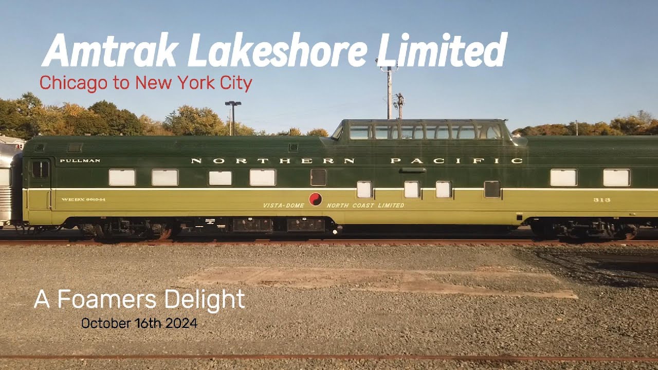 Amtrak Lakeshore Limited Chicago to NYC