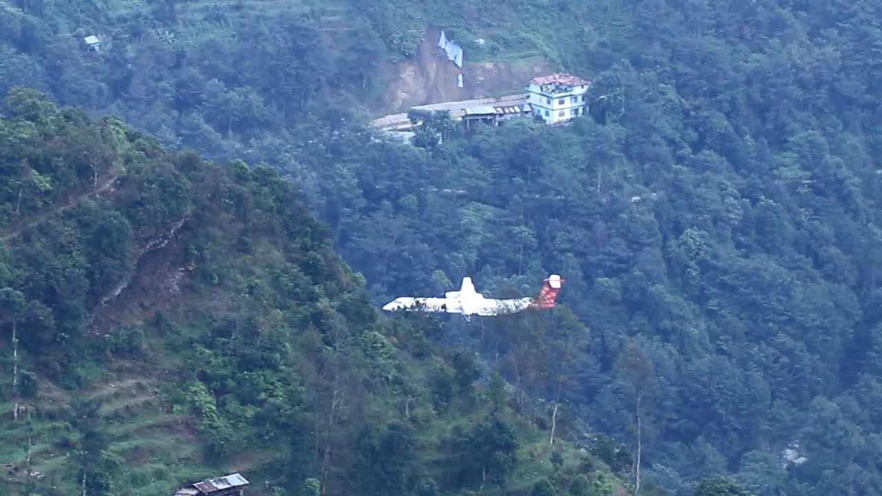 Mind Blowing Visual Of Flight Landing At Pakyong Airport