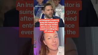 Content creator blocked from attending JD Vance event after trolling him online.