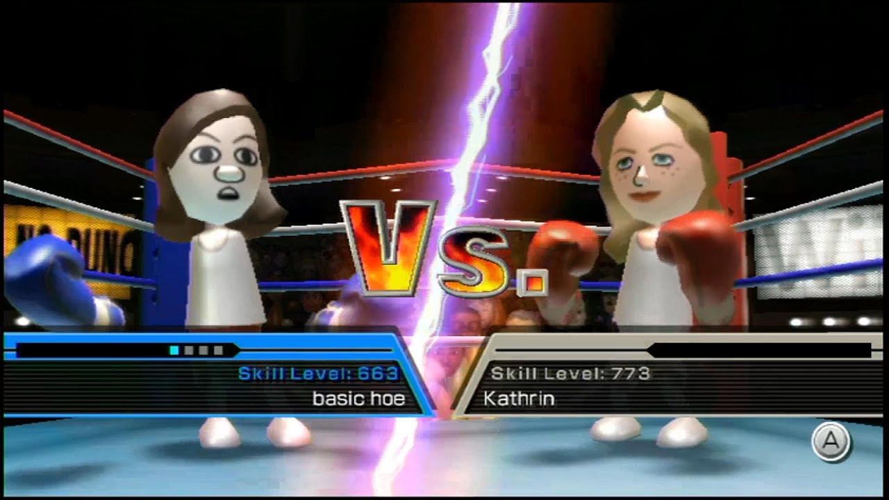 beating up kathrin and marco as a basic hoe (WII SPORTS 1) YouTube