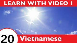 Learn Vietnamese with Video - Have Your Vietnamese Skills Been Declared a Natural Disaster?!