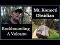 Se8 ep5  rockhounding the local volcano for obsidian   by  quest for details