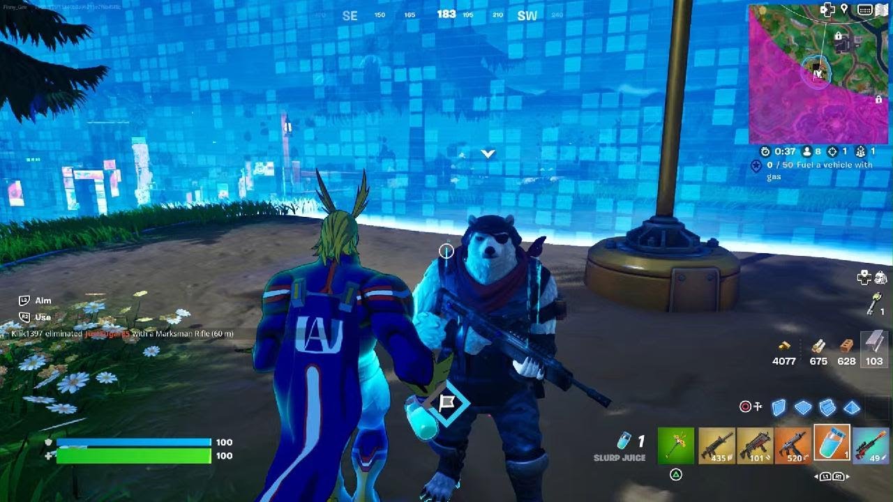 Fortnite added the Dragon breath sniper