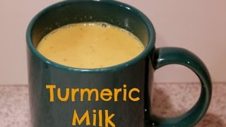 Turmeric Milk For Weight Loss & Detox ( Body Swelling, Glowing Skin & Asthma Problem) ( Golden Milk)