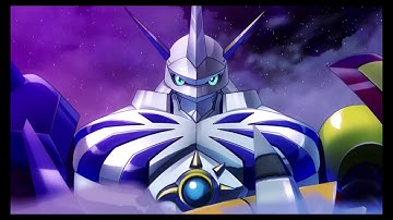 Digimon Story Cyber Sleuth - Omnimon Omegamon Digievolution Anime Scene