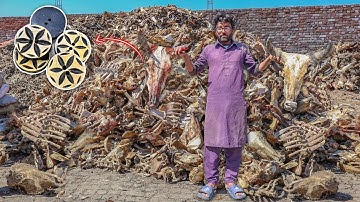 How Millions of Animals Bones Are Transformed into High-Quality Fashion Buttons