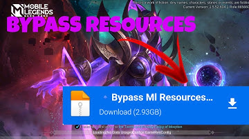 BYPASS RESOURCES MOBILE LEGENDS | YVE PATCH 2021