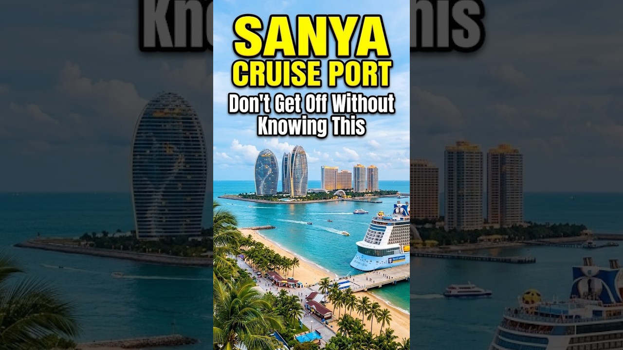 Do Not Get Off the Ship in Sanya Without Knowing This
