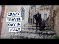 Crazy Travel Day in Italy taking trains and buses from Matera to Pompeii