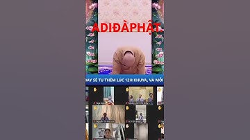 ❤️ CƯ SĨ NHUẬN ĐỨC LỄ PHẬT TRÊN ZOOM VỚI RẤT ĐÔNG PHẬT TỬ.#shorts#tinhdo#niemphat #adidaphat #phat.