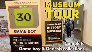 PRGE 2019 Video Game History Museum Tour complete Game Boy & Sega Genesis Collecion