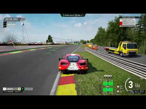 ASSETTO Corsa Competizione - Ferrari 488 -  Circuit de Spa-Francorchamps