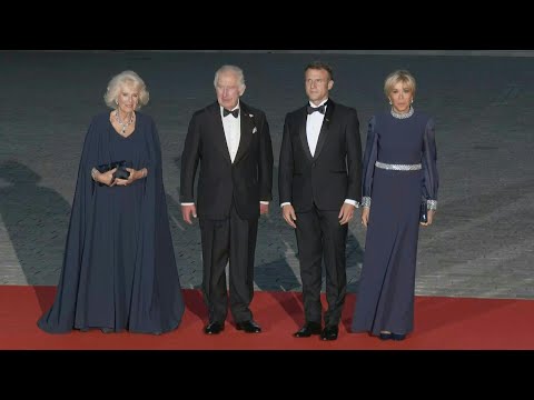Charles III and Camilla hosted by the Macron couple at the Château de Versailles | AFP