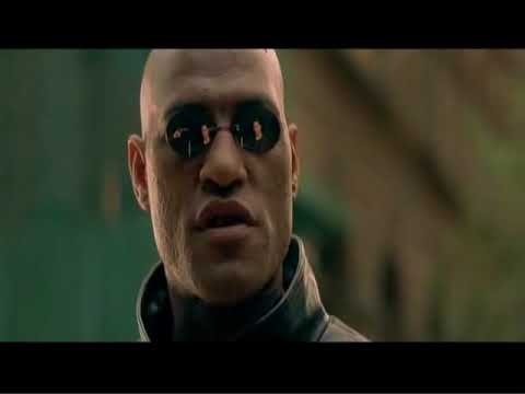 Morpheus explicando o que  a Matrix Estado para Neo