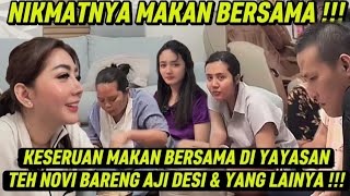 Download Lagu KESERUAN MAKAN BERSAMA DI YAYASAN TEH NOVI BARENG AJI DESI \u0026 YANG LAINNYA !!! MP3 Download Lagu KESERUAN MAKAN BERSAMA DI YAYASAN TEH NOVI BARENG AJI DESI \u0026 YANG LAINNYA !!! MP3