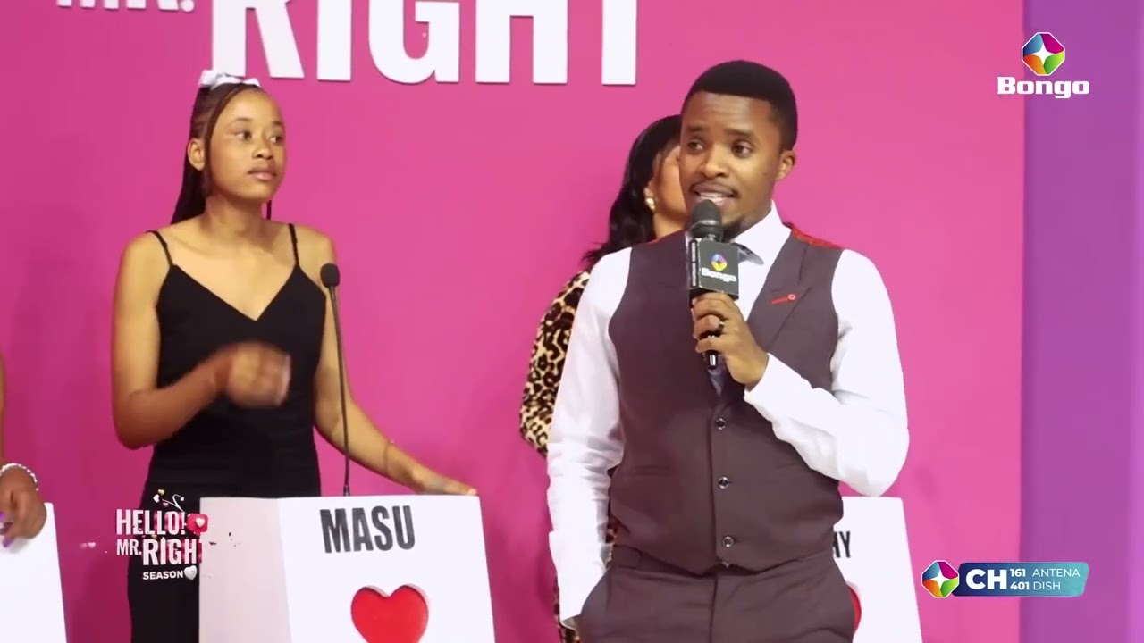 MR RIGHT AMEPENDEZANA SANA NA MREMBO. HELLO MR RIGHT SHOW TANZANIA.#bongotv #love #tanzania #kenya 