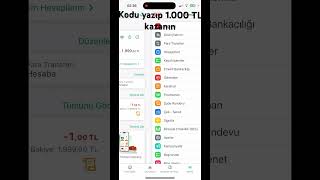 Kuveyt Türk Davet Et Kazan 1.000 Tl Kod Açıklamada