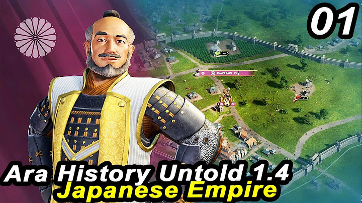 Starting Fresh as Japan in ARA History Untold 1.4 Update | Lets Play 4X Strategy Part 01
