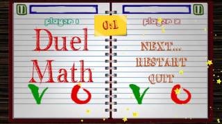 Duel Math: 2 Players - FF Entertainment ST - Free & Fun v1.1 screenshot 1