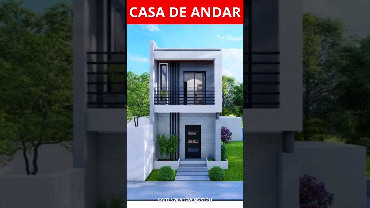 Estas 15 fachadas modernas em 3D vão inspirar no projeto da sua casa