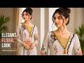 Neck Design Cutting And Stitching step by step_Elgant Floral Designer look...