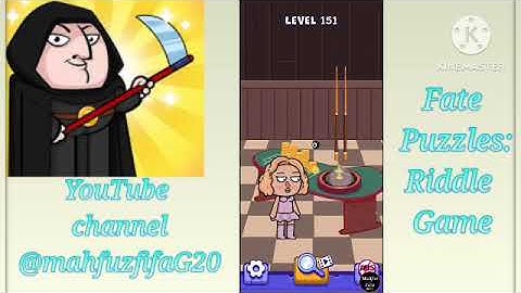 Fate puzzle level 151 🎮🌀🎮 Brain Riddle Game | walkthrough, Android, offline gameplay || @MahfuzFIFA