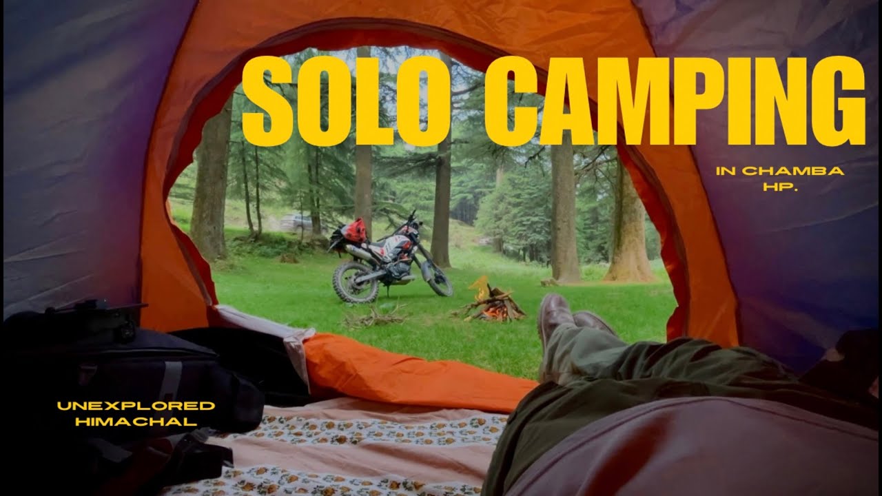 SOLO DAY CAMPING IN CHAMBA HP.