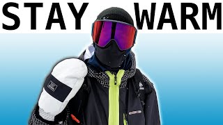 5 Tips to Stay Warm Snowboarding