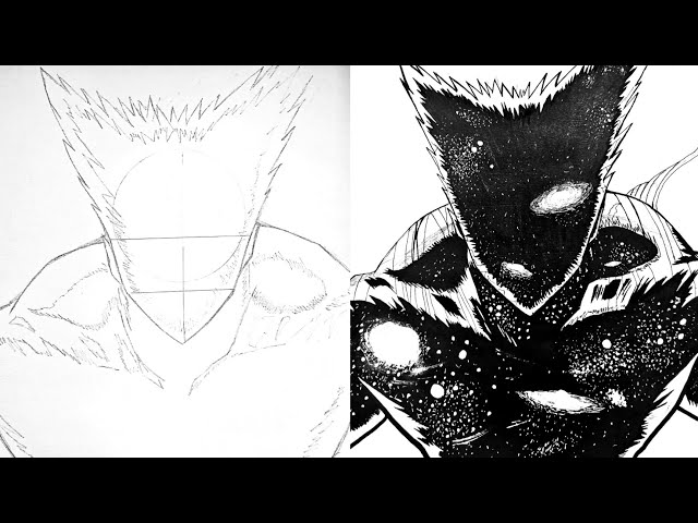 Cosmic Garou Drawing by me