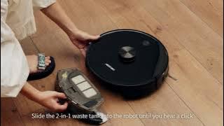 【AIRROBO】T10  Robot Vacuum Cleaner (How to use it for mopping?)