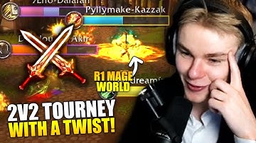 I Made A 2v2 Arena Tourney And BANNED ALL Healers! (1 MILLION GOLD)