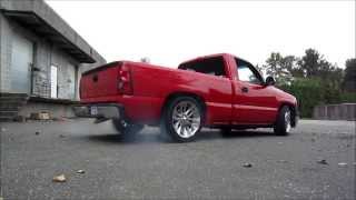 2001 Chevy Silverado 5.3L V8 Flowmaster Exhaust 40 Series (Bonus Brakestand!) | AnthonyJ350