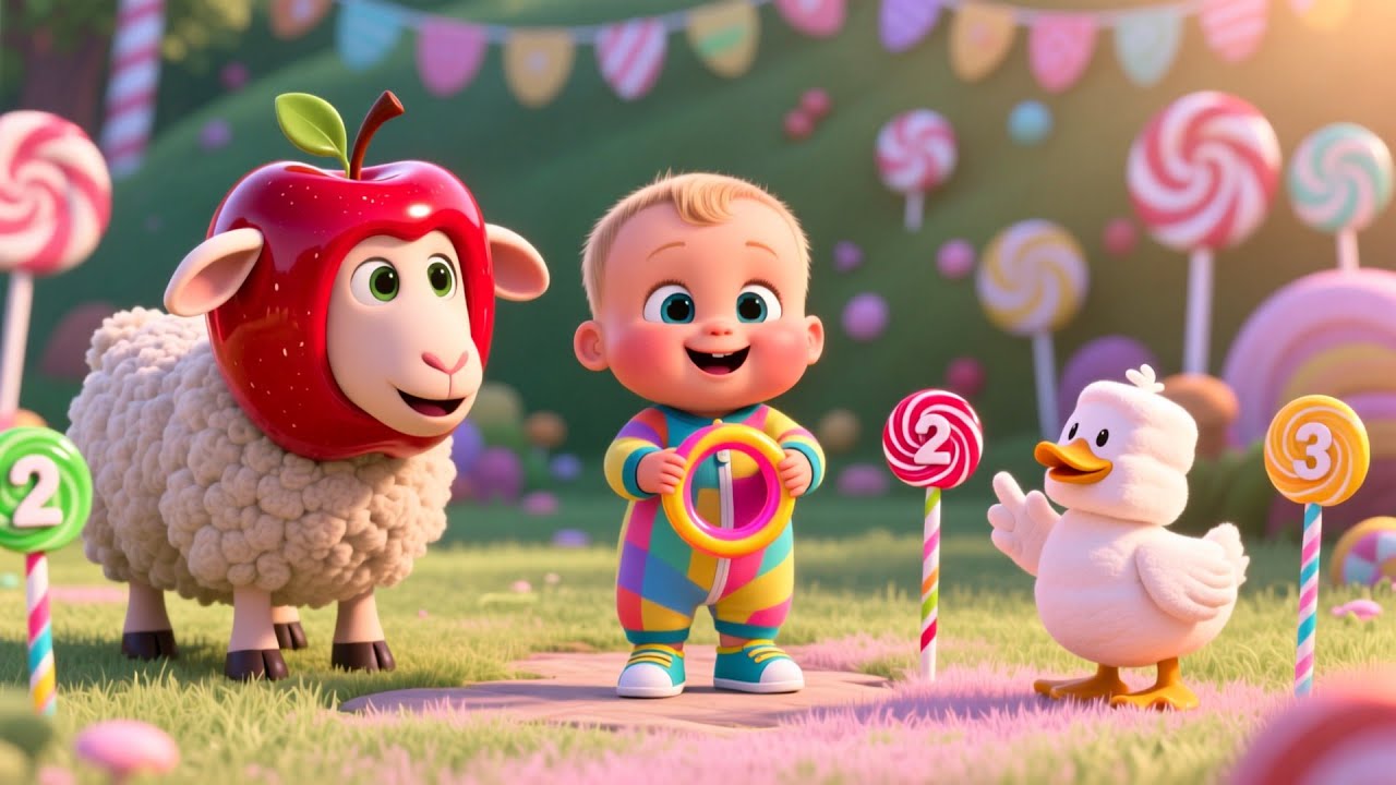 Baby’s Jelly Bean Train | Best Nursery Rhymes and Kids Songs Collection