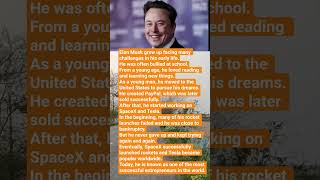 From Failure to Space Success | Inspiring Story of Elon Musk #inspiration #history #foryou #viral