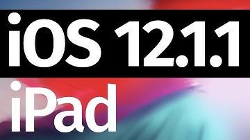 How to Update to iOS 12.1.1 - iPad Pro, iPad Air, iPad mini, iPad