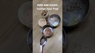 pork and veggies, toddler meal prep #toddlerfood  #food