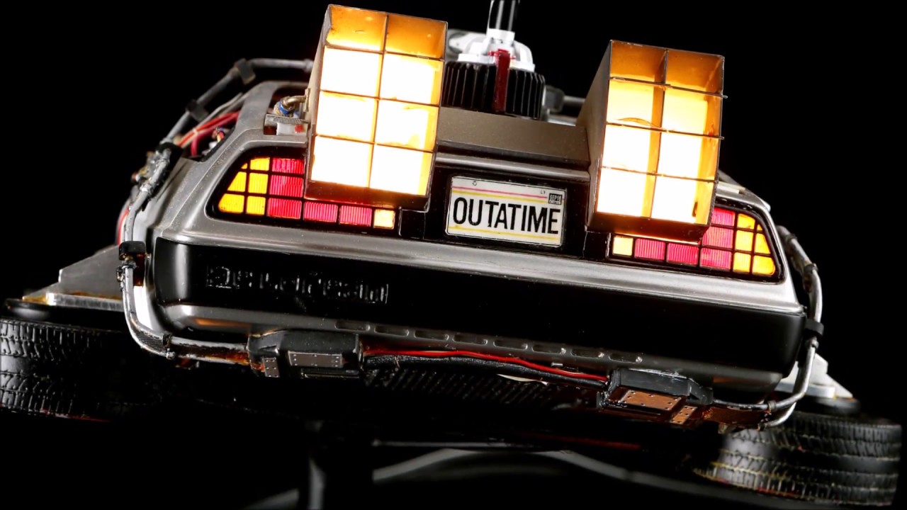 Lot #38 - BACK TO THE FUTURE THE RIDE (1991) - DeLorean Time Machine ...