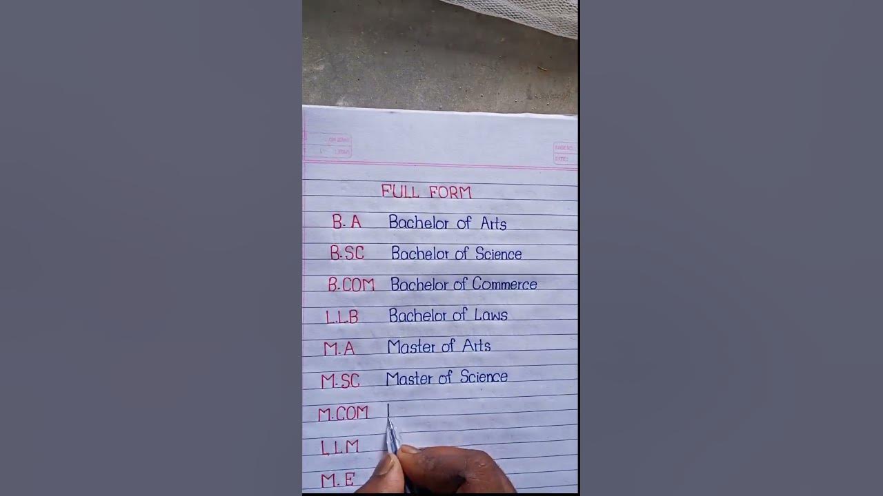 full-form-of-ma-m-b-sc-llb-llm-etc-writing-fullform-video