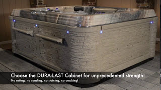 Evolution Spas DURA LAST Cabinet Bat Test video 2015