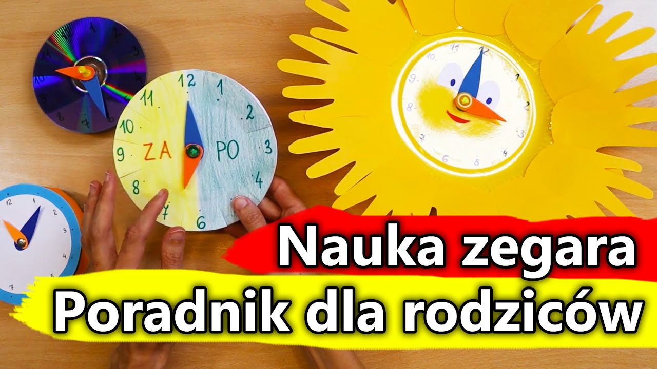 Scenariusz Zajęć O Zegarach W Przedszkolu Jak nauczyć dziecko zegara? Sprawdzone ćwiczenia + gotowe zegary