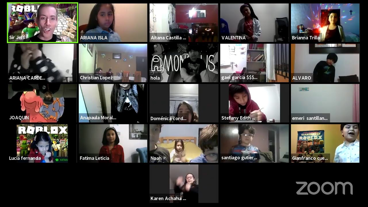 PERÚ ZOOM PARTIES - ZOOM PARTY - HAPPY BIRTHDAY VIRTUAL 