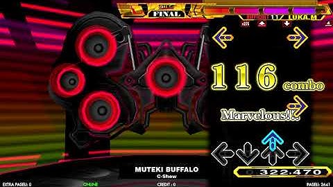 [DDR A20 PLUS] DSP MUTEKI BUFFALO [REVERSE]